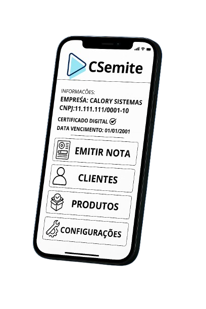 Aplicativo CSemite no celular